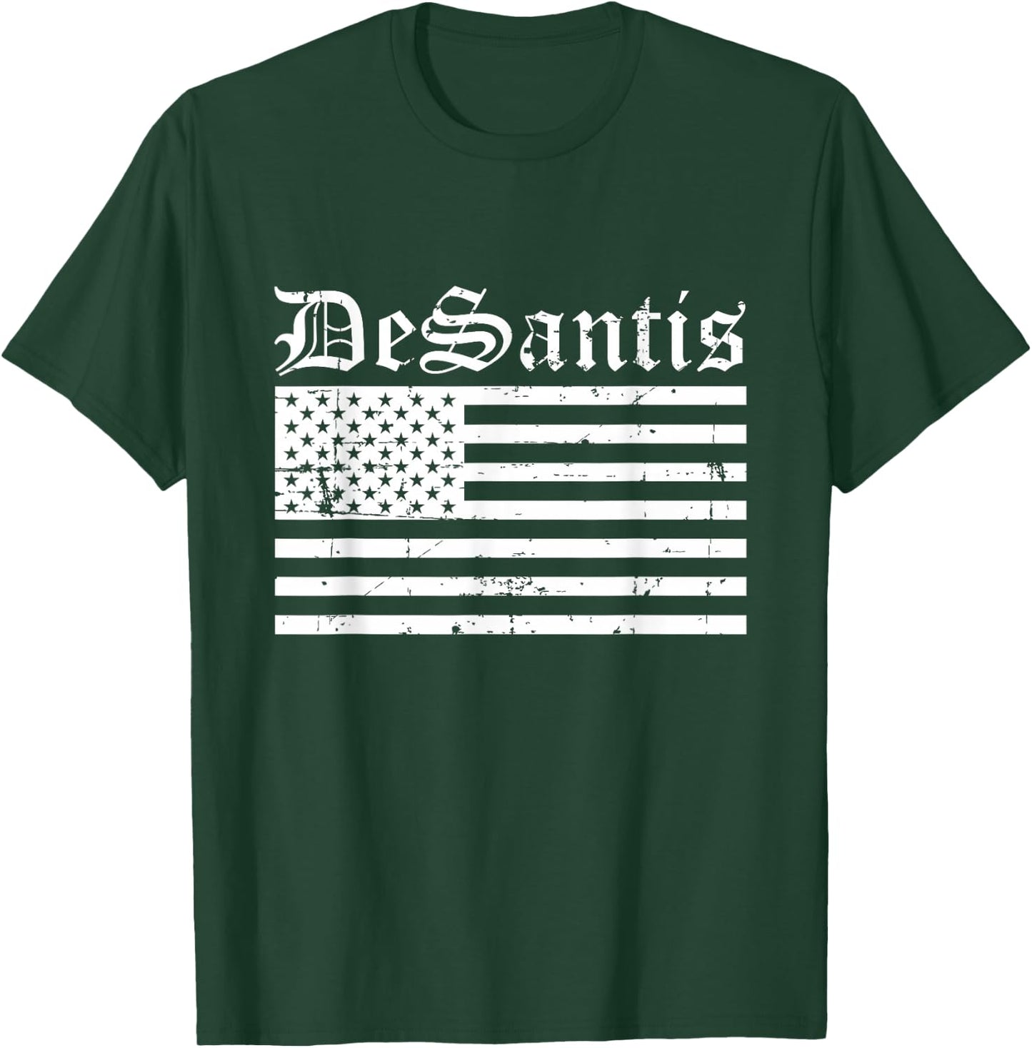 Ron DeSantis American Flag T-Shirt - T-Shirt | Forest