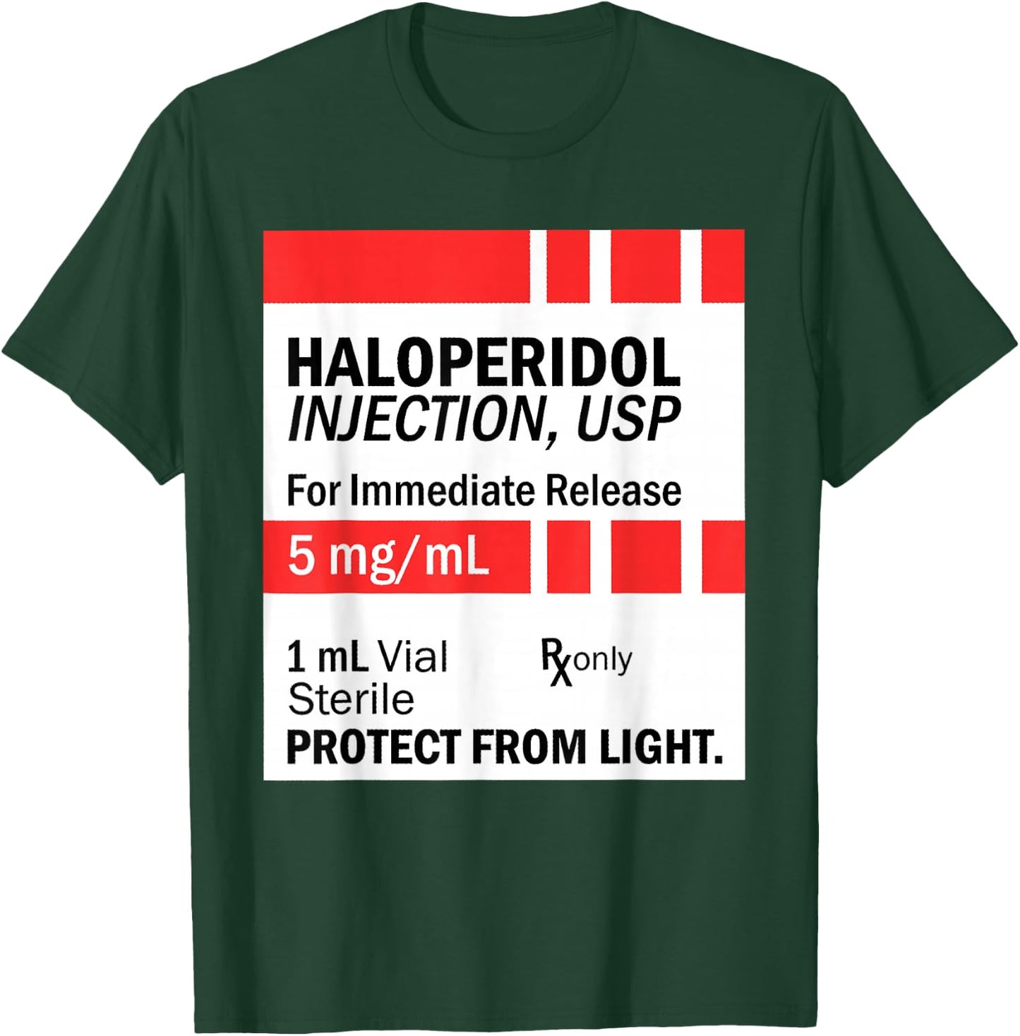 Pharmaceutical Drugs Propofol Pharmacy Tech ER ED Rn Fall T-Shirt - T-Shirt | Forest