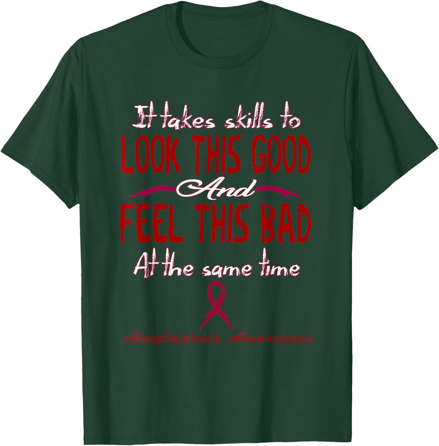 Amyloidosis Awareness T-Shirt - T-Shirt | Forest