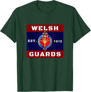Welsh Guards Clothing. Welsh Guards Regiment. T-Shirt - T-Shirt | Forest