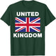 United Kingdom British Flag Heritage T-Shirt - T-Shirt | Forest