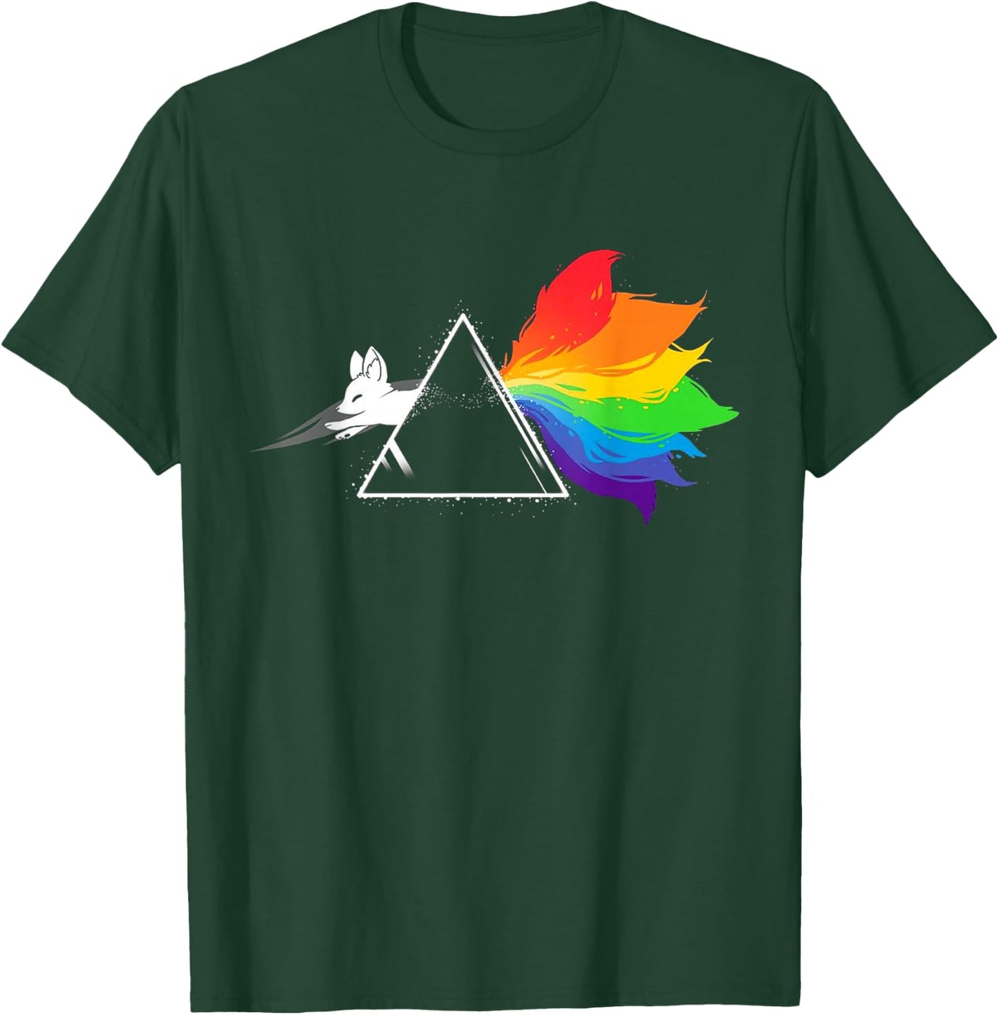 Dark Side of the Kitsune T-Shirt - T-Shirt | Forest