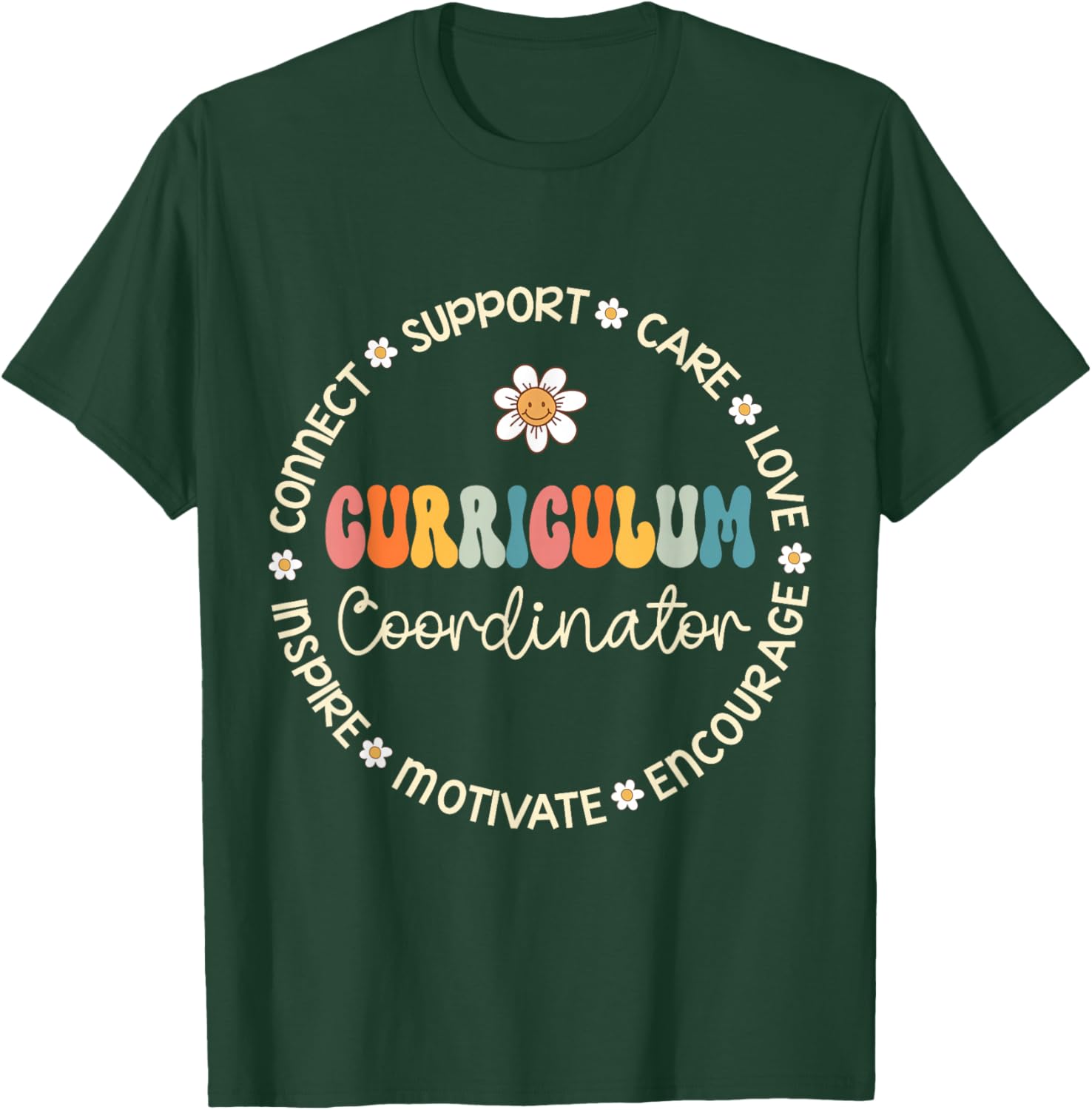 Curriculum Coordinator Appreciation Week Back to School T-Shirt - T-Shirt | Forest