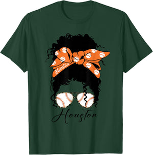 Messy Bun Souvenir Women T-Shirt - T-Shirt | Forest