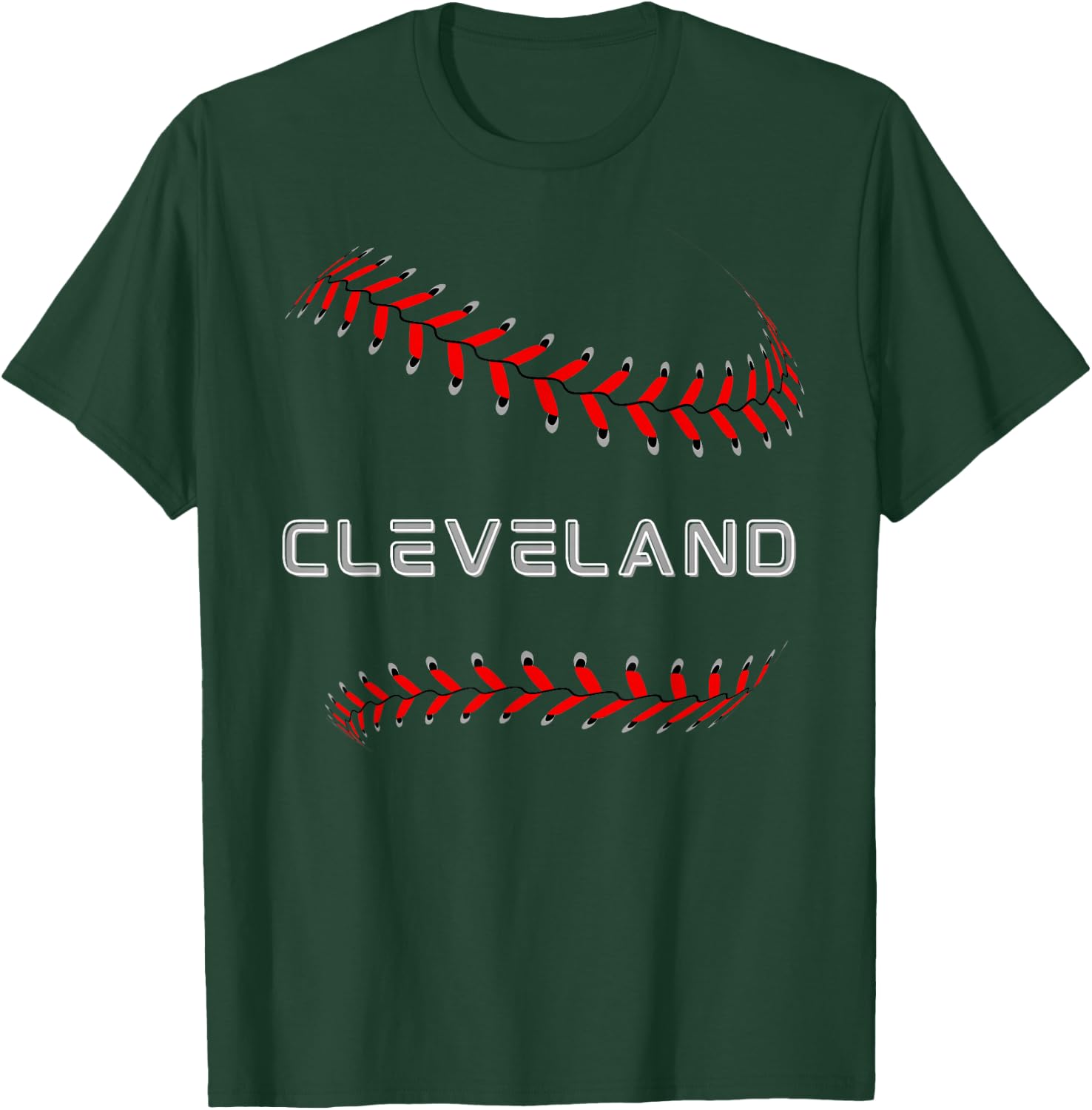 Cleveland Baseball Fan T-Shirt - T-Shirt | Forest