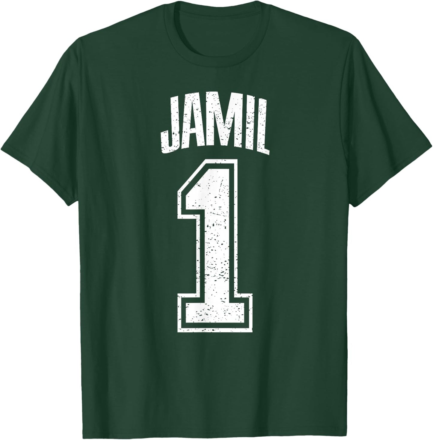 Jamil Supporter Number 1 Greatest Fan T-Shirt - T-Shirt | Forest