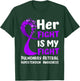 Pulmonary Arterial Hypertension Purple Ribbon Family Fighter T-Shirt - T-Shirt | Forest
