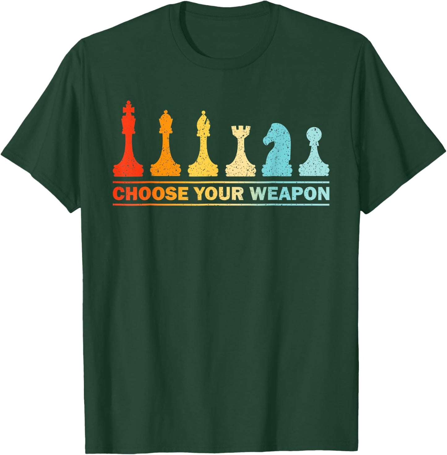 Funny Chess Gift Chess Lover Kids Boys Girls Cool Player T-Shirt - T-Shirt | Forest