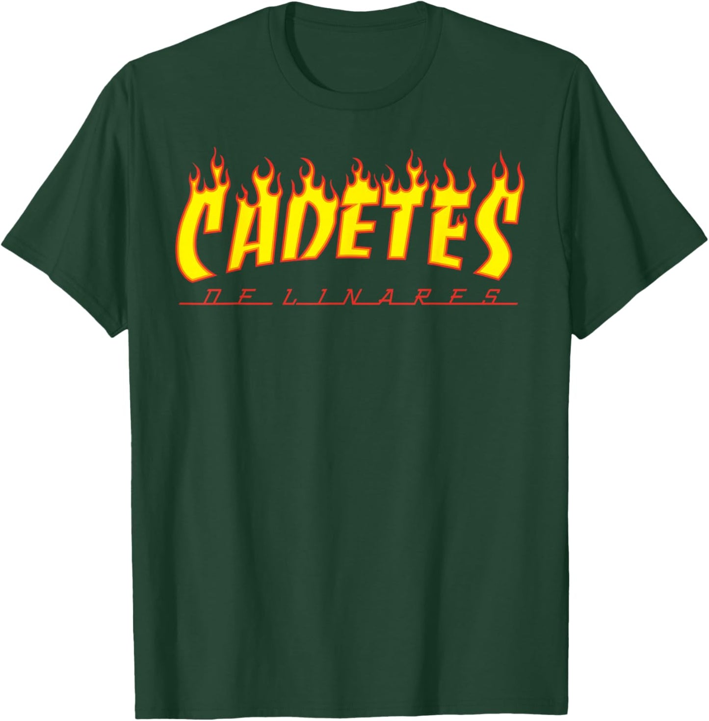 Cadetes De Linares Fire Flames Mexicans Corridos Mexicanos T-Shirt - T-Shirt | Forest