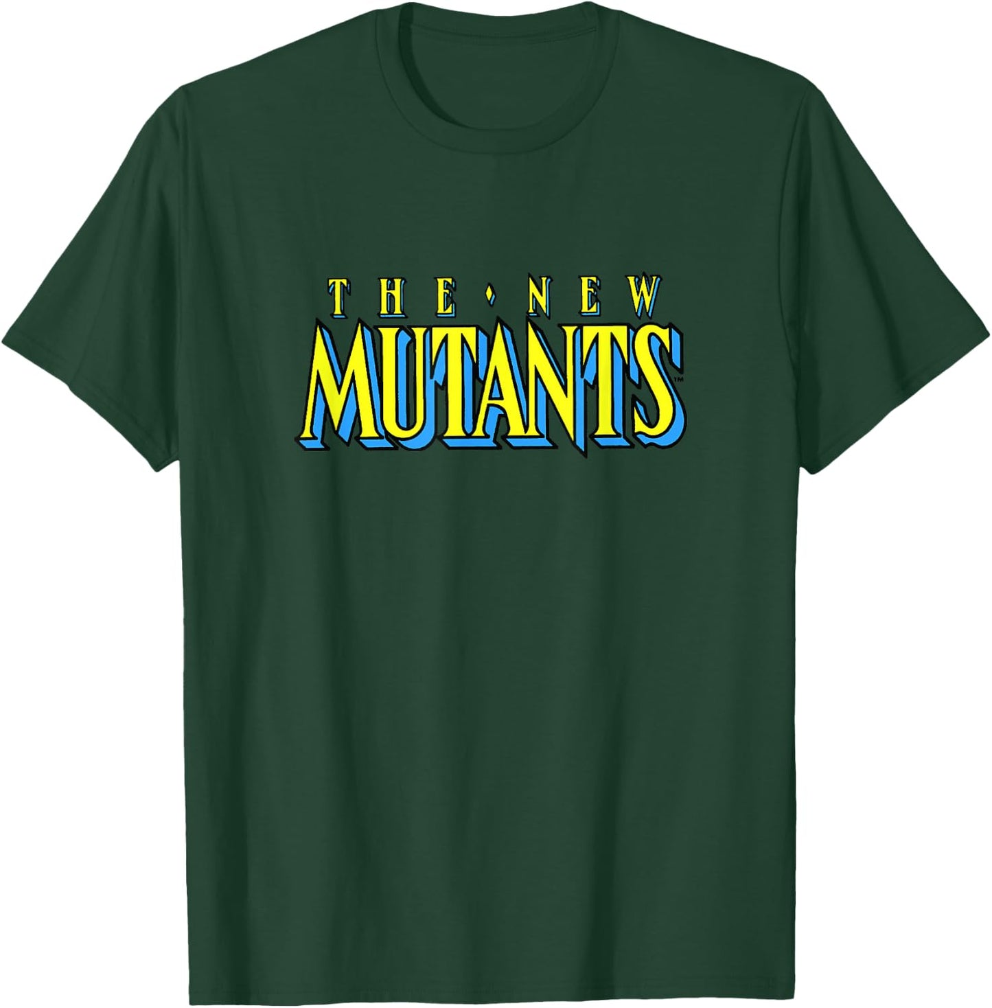 Marvel X-Men The New Mutants Vintage Comic Book Logo T-Shirt - T-Shirt | Forest