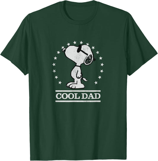 Peanuts - Snoopy Cool Dad T-Shirt - T-Shirt | Forest