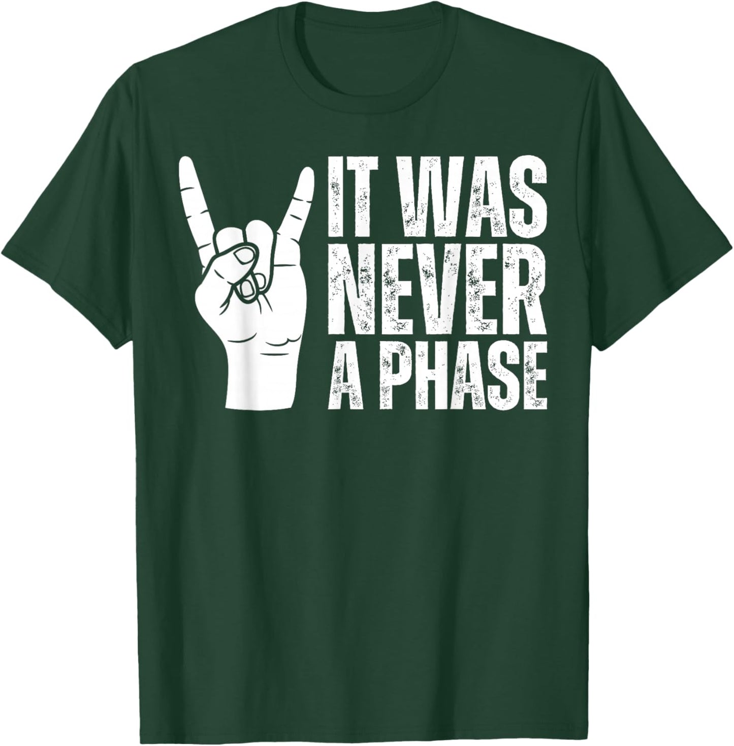 IT WAS NEVER A PHASE, It's A Lifestyle: Elder Emo Still Emo T-Shirt - T-Shirt | Forest