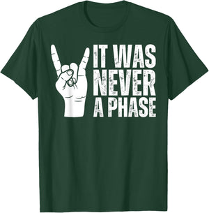 IT WAS NEVER A PHASE, It's A Lifestyle: Elder Emo Still Emo T-Shirt - T-Shirt | Forest