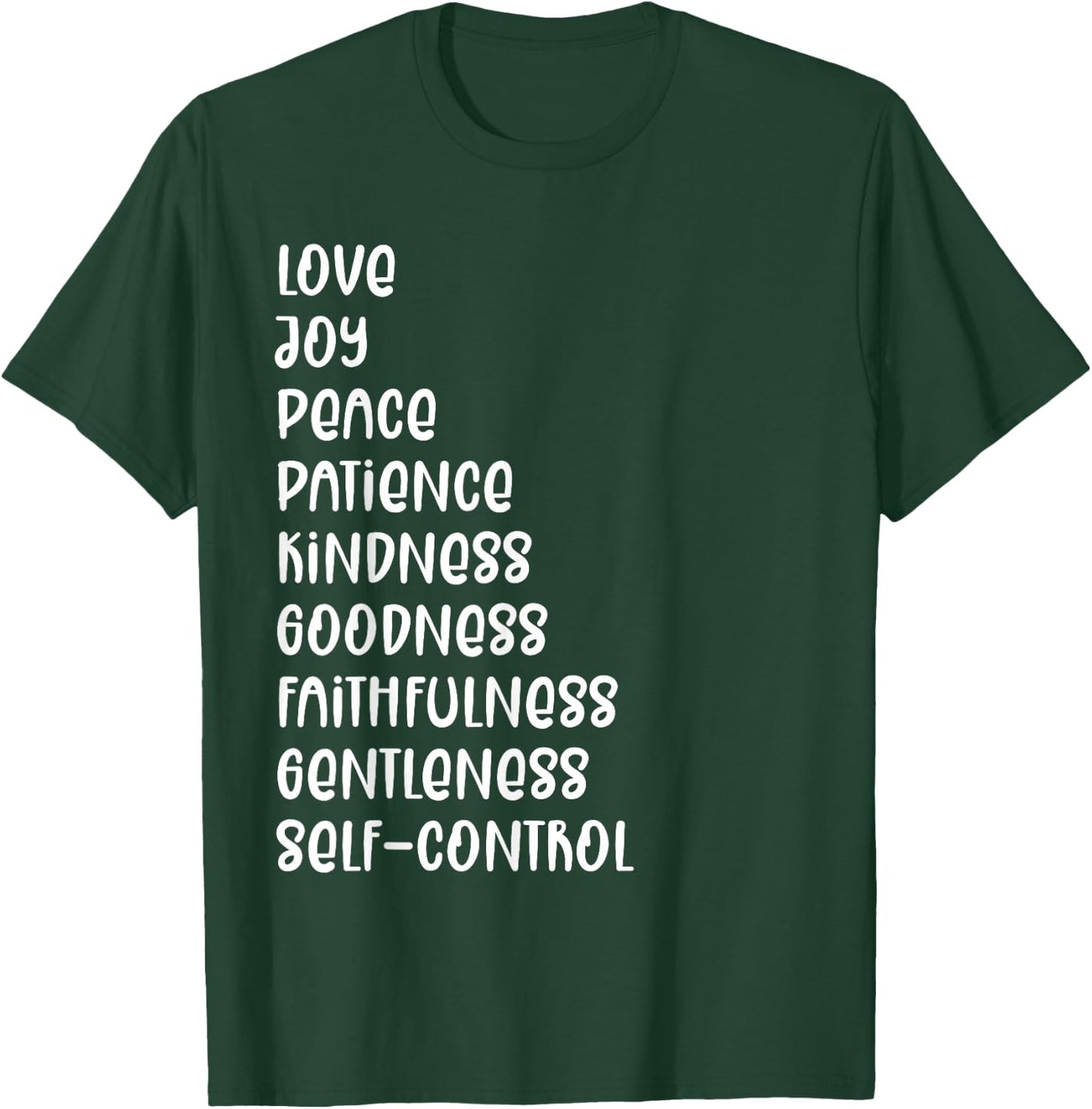 Galatians 5 22 Gift Christians - Fruit Of The Spirit T-Shirt - T-Shirt | Forest