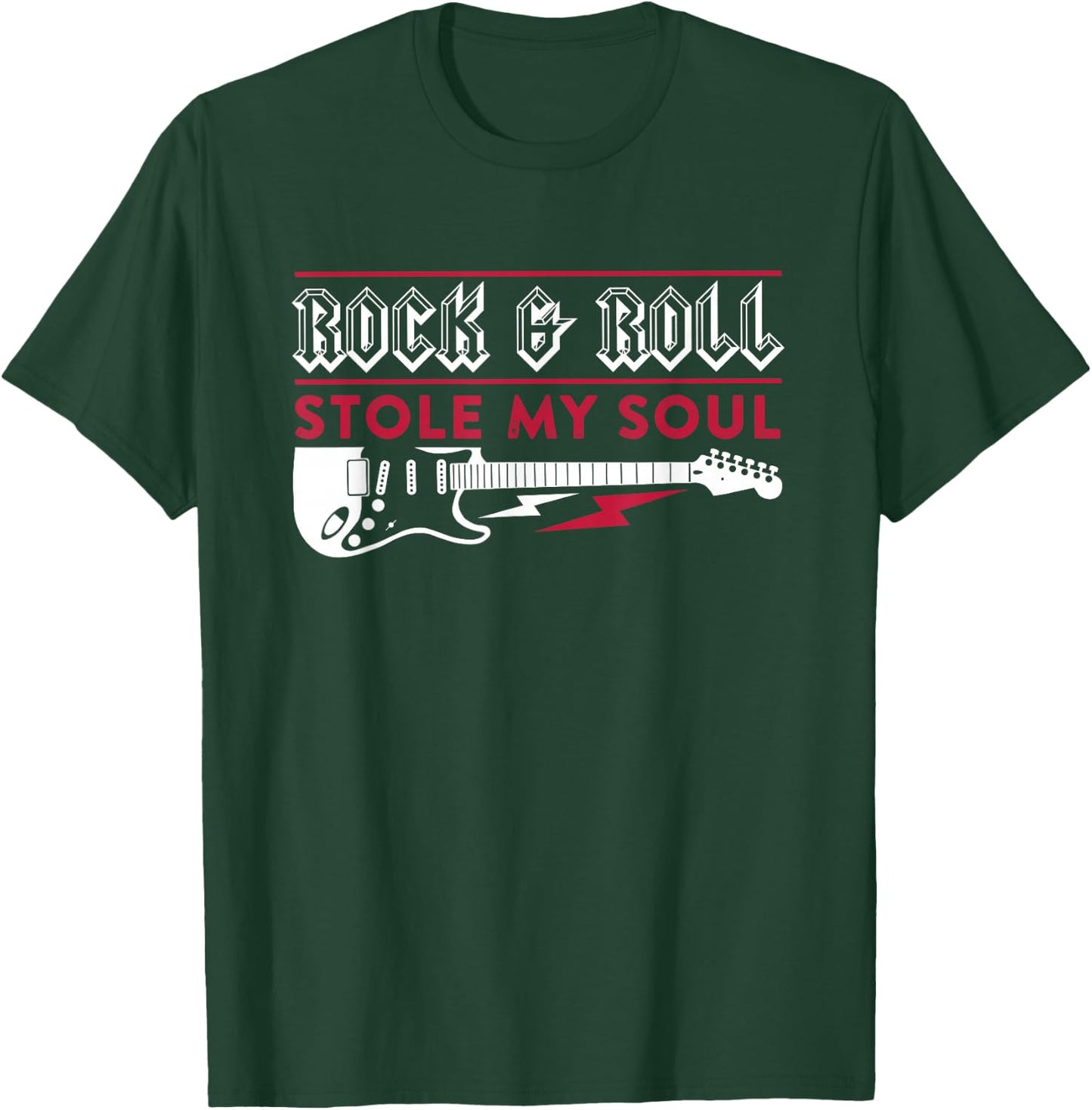 Stole My Soul Retro Rock N' Roll T-Shirt - T-Shirt | Forest