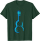 Guitar Graphics Everywhere -Kids Guitar Lovers - Black, Small T-Shirt - T-Shirt | Forest
