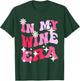 In My Wine Era Funny Drinking Retro Groovy T-Shirt - T-Shirt | Forest