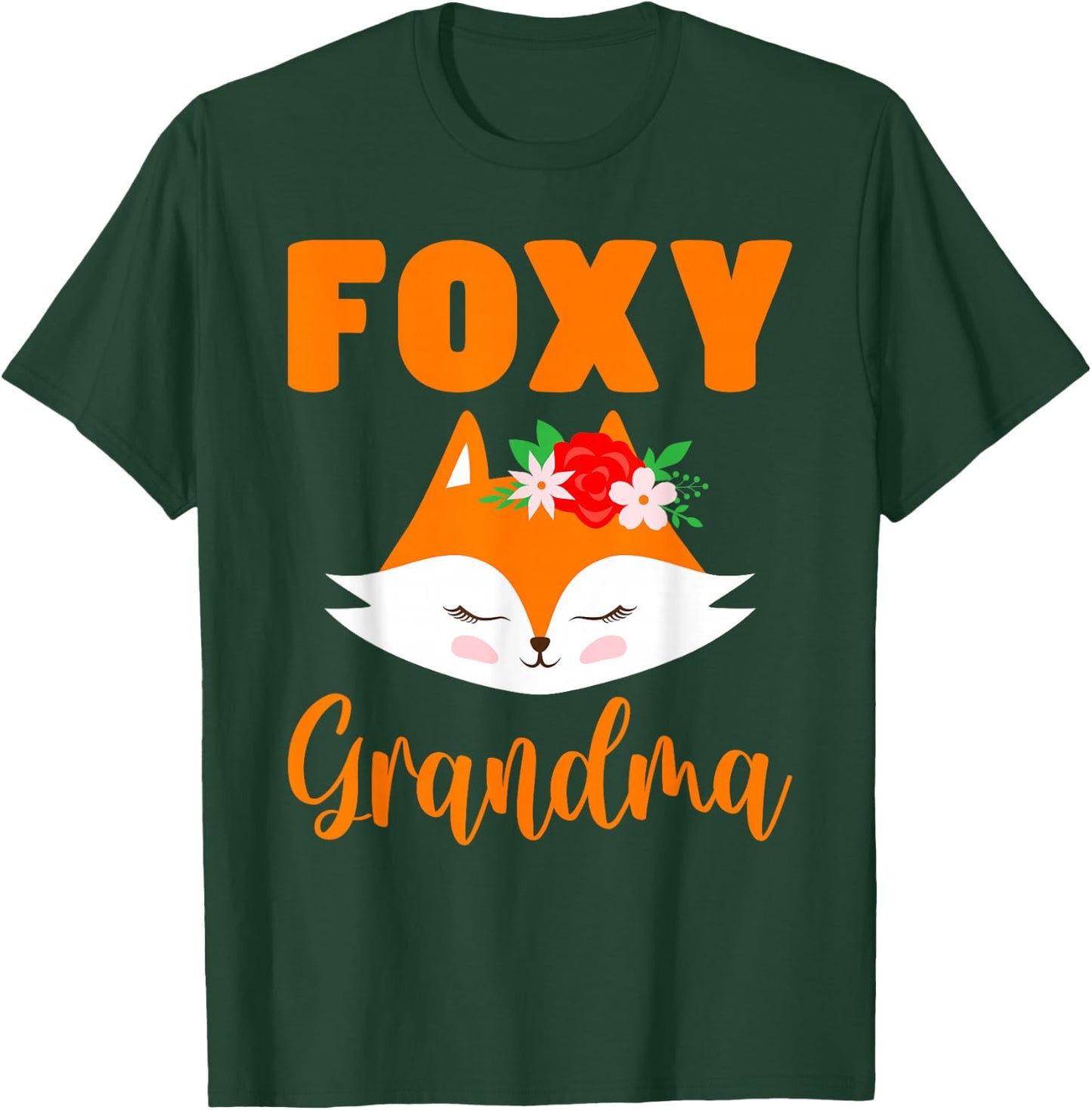 Foxy Grandma Fox Grandma T-Shirt - T-Shirt | Forest