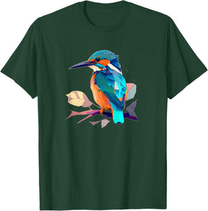 Nice Kingfisher T-Shirt - T-Shirt | Forest