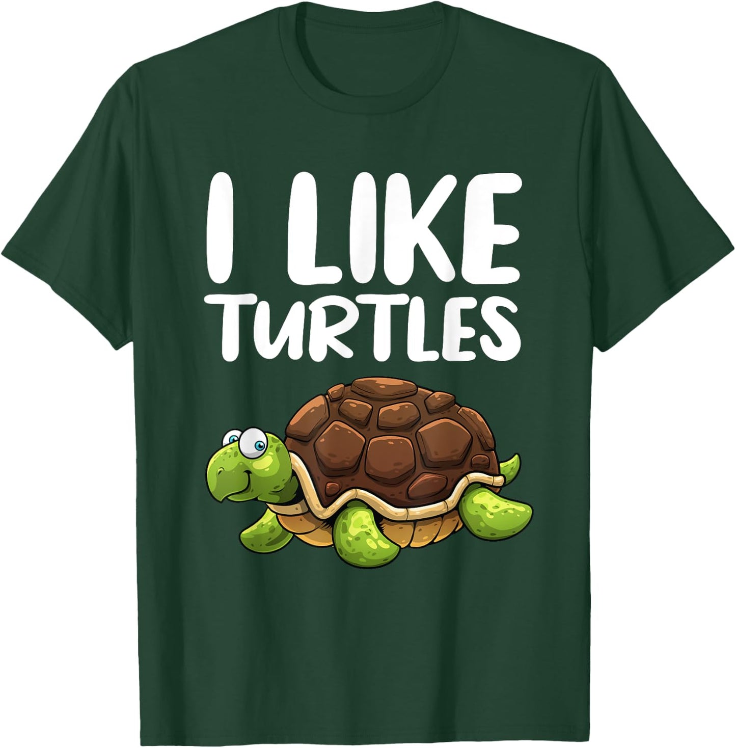 Funny Turtle Design Women Tortoise Sea Turtle Lovers T-Shirt - T-Shirt | Forest