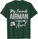 My Favorite Airman Calls Me Aunt US Air Force Graduation T-Shirt - T-Shirt | Forest