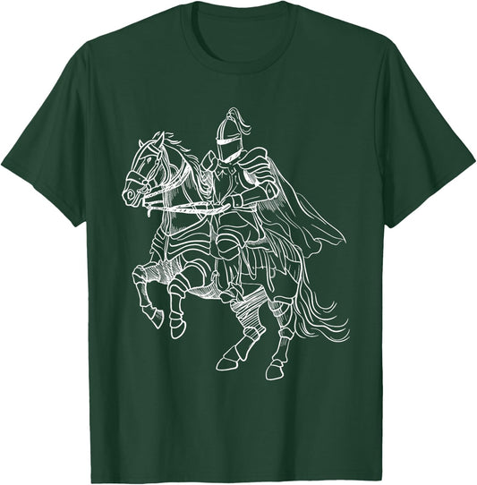 Renaissance Festival Joust Medieval Jousting T-Shirt - T-Shirt | Forest
