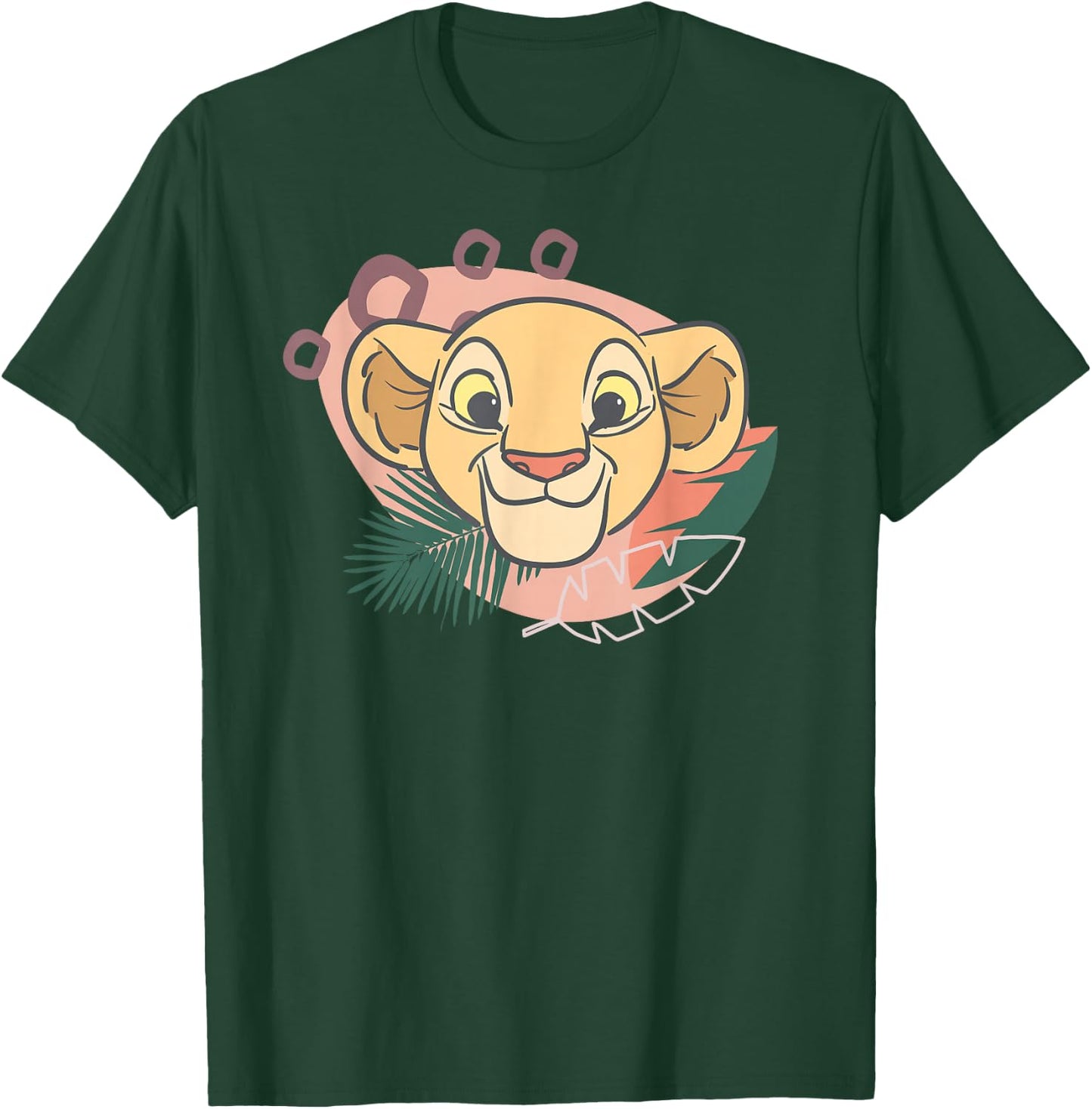 Disney The Lion King Young Nala Pastel Jungle T-Shirt - T-Shirt | Forest