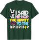 Hip Hop Hippity Easter Bunny Funny Women Girls Kids Toddler T-Shirt - T-Shirt | Forest