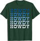 Blue Wild West Western Rodeo Yeehaw Howdy Cowgirl Country T-Shirt - T-Shirt | Forest