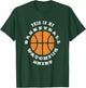 This Is My Basketball Watching Shirt - Basketball Lover T-Shirt - T-Shirt | Forest