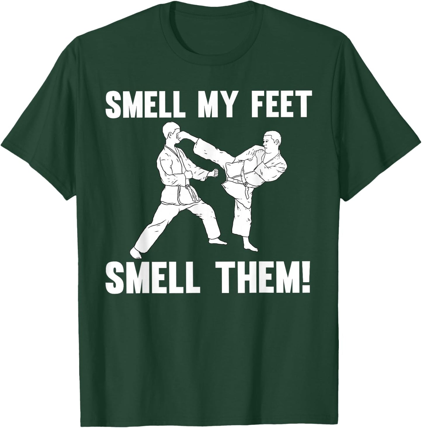 Funny Karate Design Women Karate Martial Arts Lover Small T-Shirt - T-Shirt | Forest