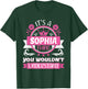 Sophia Name | It's a Sophia Thing You Wouldn't Understand T-Shirt - T-Shirt | Forest