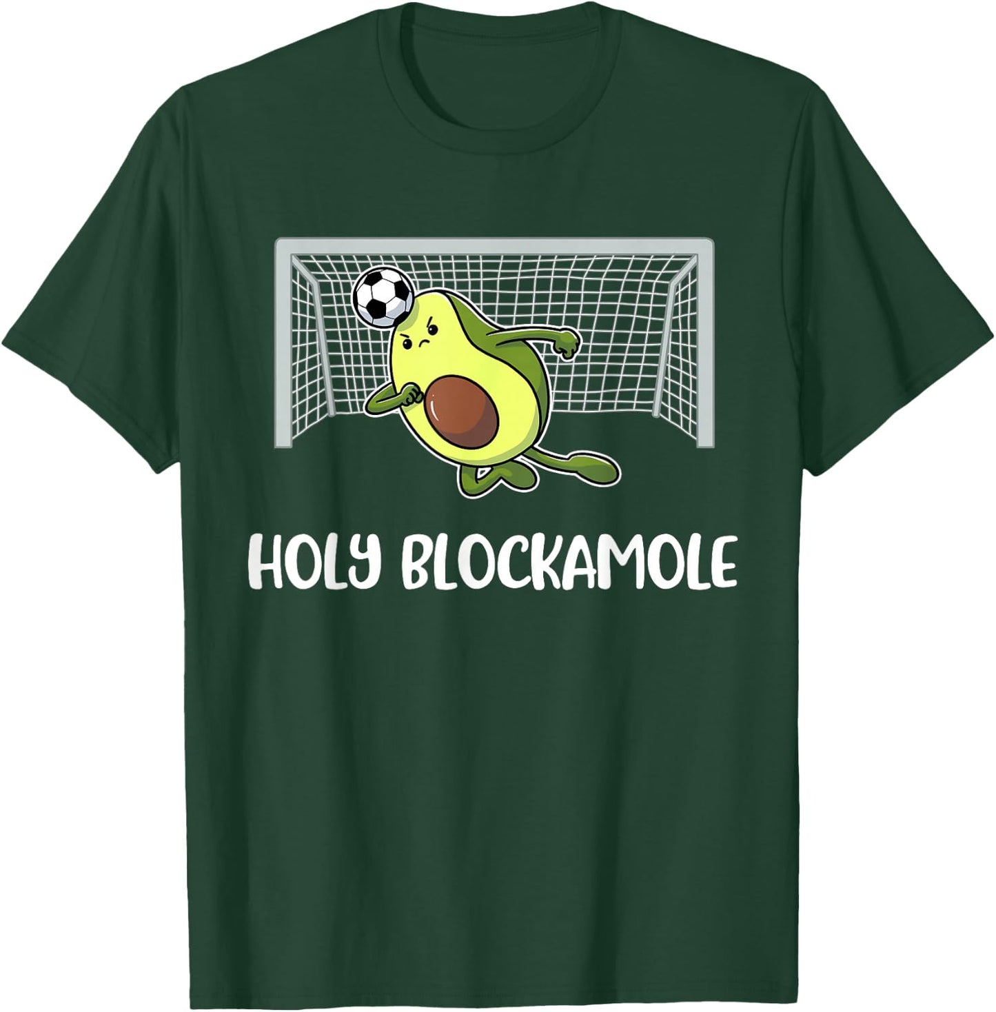 Holy Blockamole Soccer T-Shirt - T-Shirt | Forest