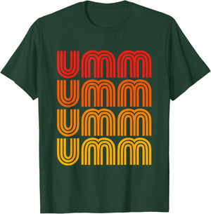 Umm Um Ummm Funny Awkward Thoughtful Ponder Silly Think Word T-Shirt - T-Shirt | Forest