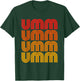 Umm Um Ummm Funny Awkward Thoughtful Ponder Silly Think Word T-Shirt - T-Shirt | Forest