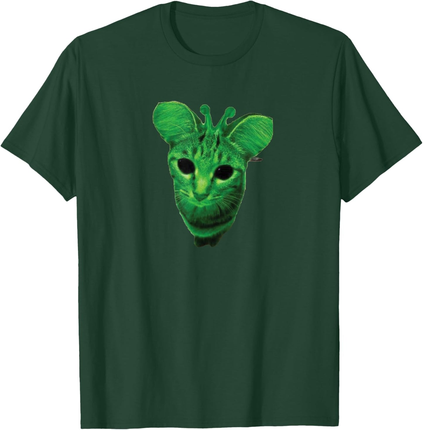 Gnarp Meme Glerp Meme Glorp Meme Alien Cat T-Shirt - T-Shirt | Forest