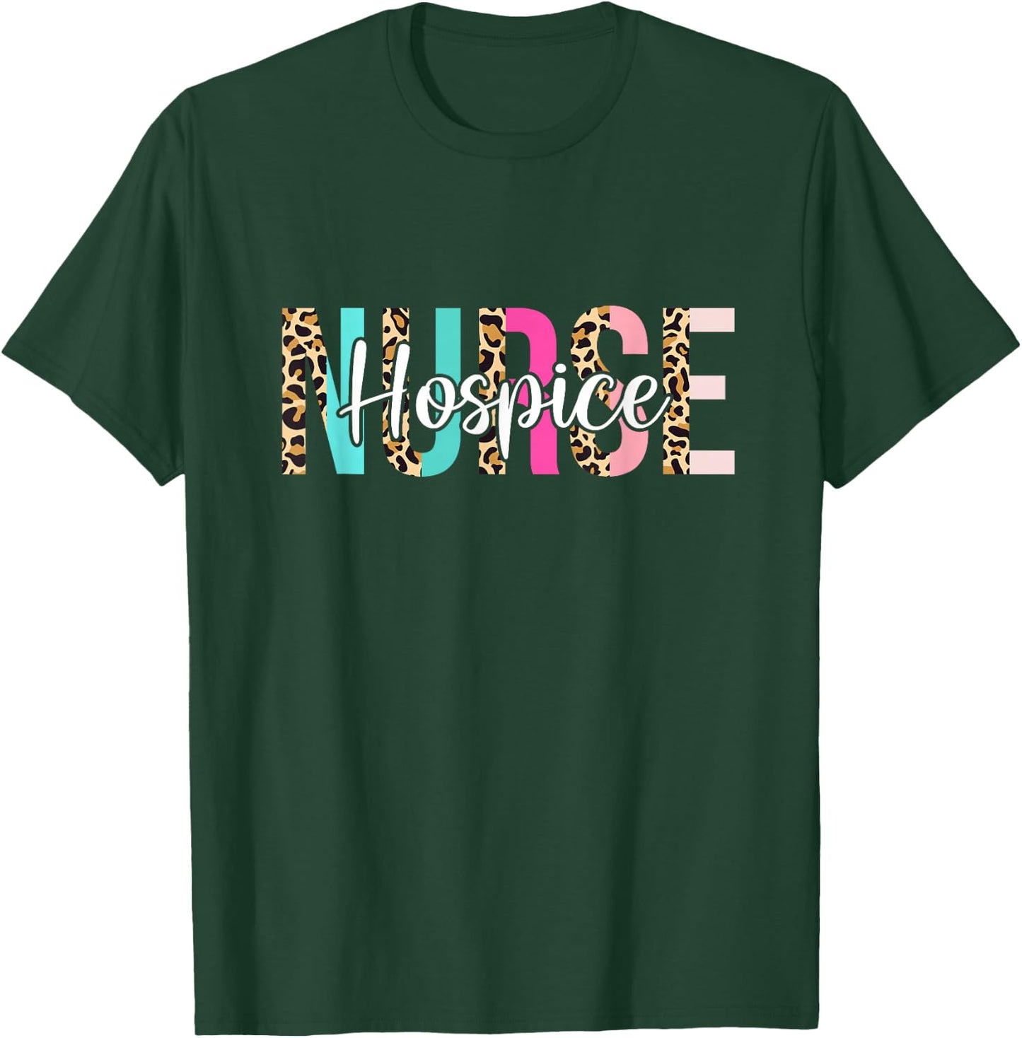 Hospice Nurse Registered Nurse RN Emergency Room Nurse T-Shirt - T-Shirt | Forest