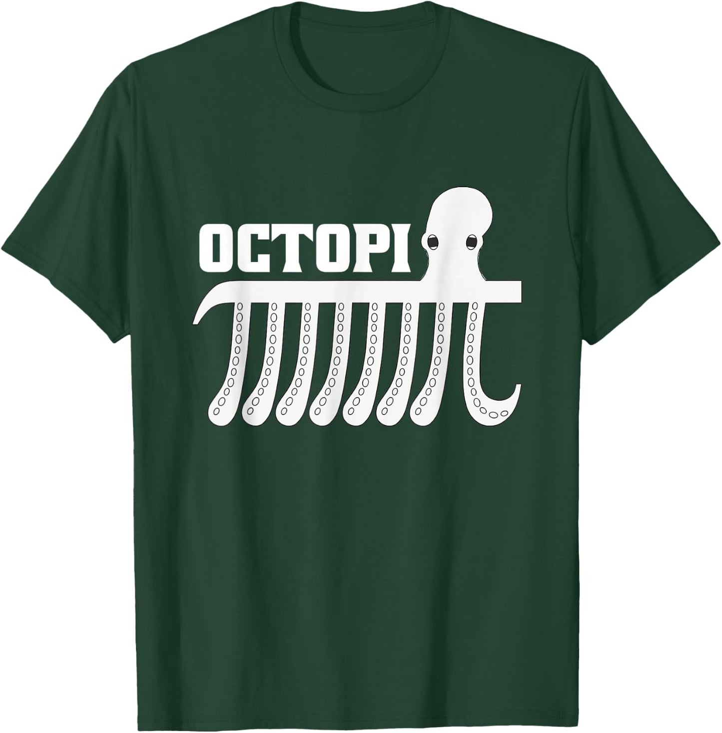 Octopus Octopi Math T-Shirt - T-Shirt | Forest