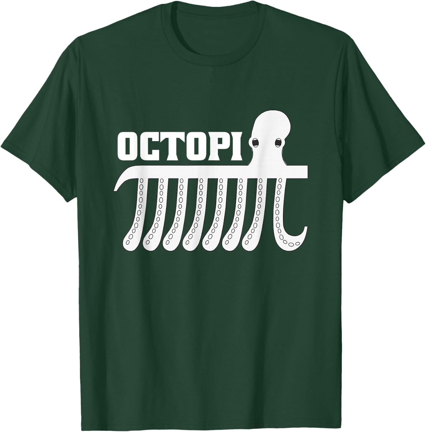 Octopus Octopi Math T-Shirt - T-Shirt | Forest
