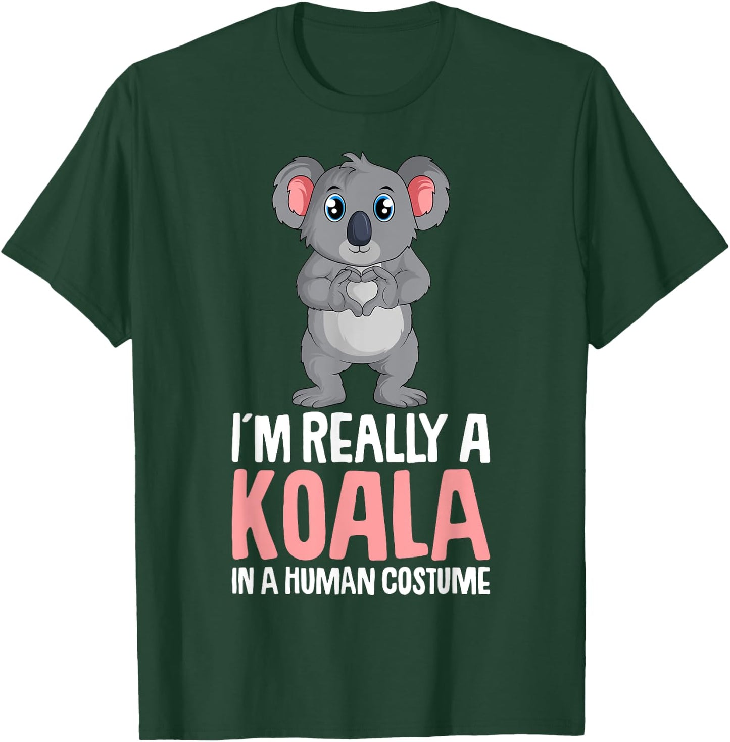 Koala Costume Koala Bear Girls Kids T-Shirt - T-Shirt | Forest