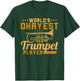 Funny Trumpet Band Trumpeter World's Okayest Trumpet Player T-Shirt - T-Shirt | Forest