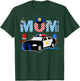 Cop Mom Police Themed Kids Birthday Officer Party Matching T-Shirt - T-Shirt | Forest