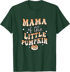 Mama of the Little Pumpkin Halloween Cute Family Matching T-Shirt - T-Shirt | Forest