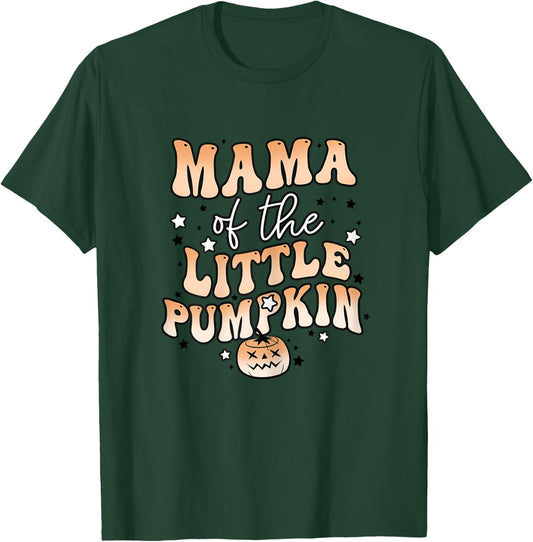 Mama of the Little Pumpkin Halloween Cute Family Matching T-Shirt - T-Shirt | Forest