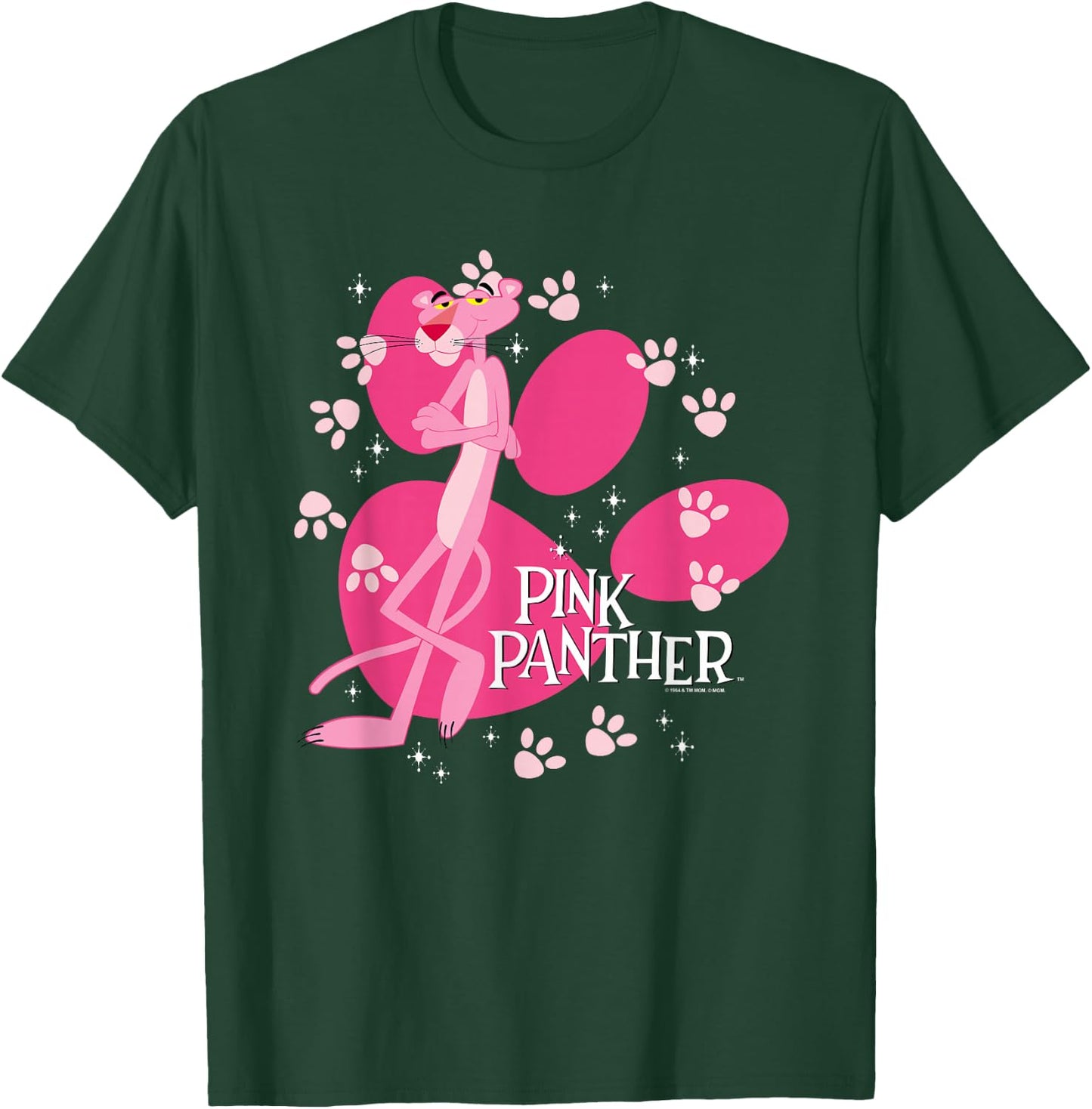 Pink Panther Walk All Over T-Shirt - T-Shirt | Forest