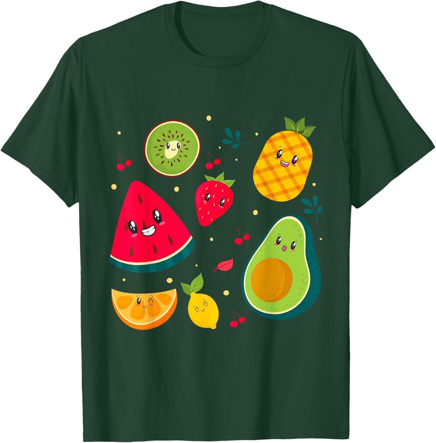 Fruit Costume Sweet Tea Fruit Salad Men Women Couples T-Shirt - T-Shirt | Forest
