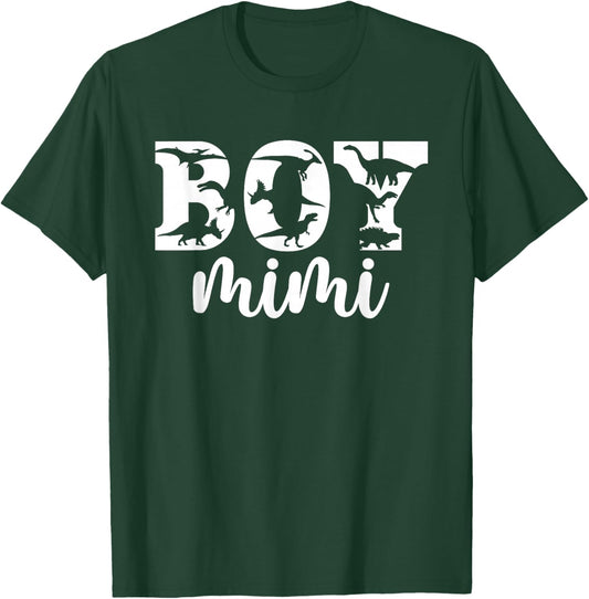 Boy Mimi Grandma Proud Mimi Of Boys Mimi T-Shirt - T-Shirt | Forest