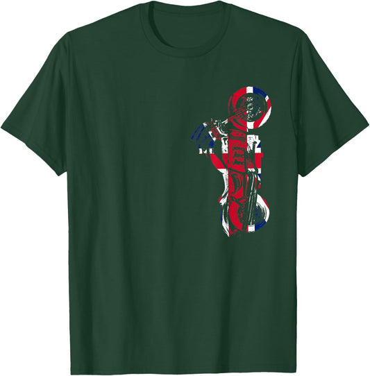 Rocket III Motorcycle Union Jack T-Shirt - T-Shirt | Forest