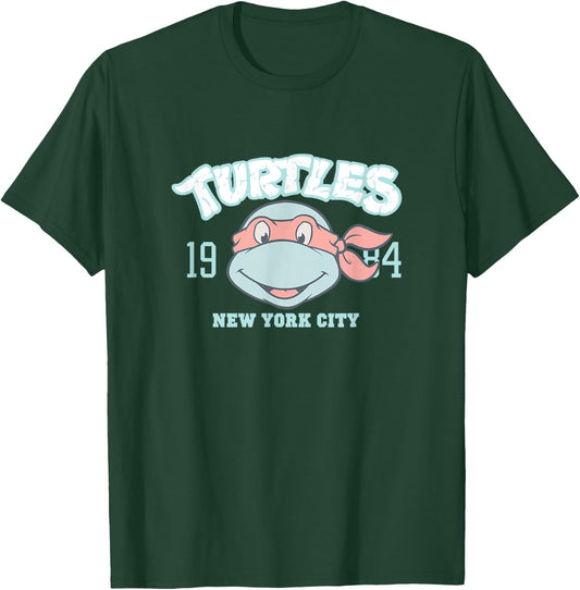 Teenage Mutant Ninja Turtles Raphael 1984 NYC Collegiate T-Shirt - T-Shirt | Forest