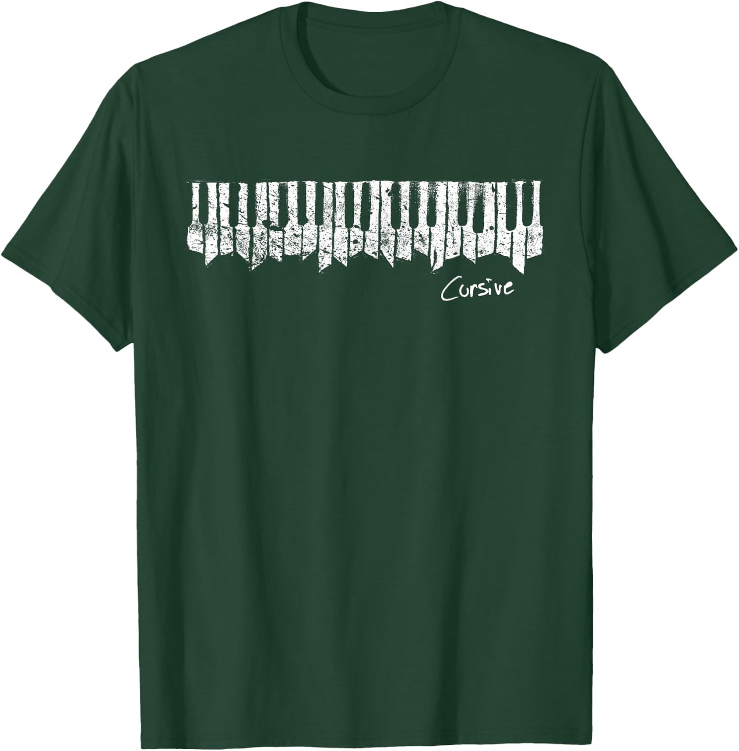 Cursive - The Ugly Organ T-Shirt - T-Shirt | Forest